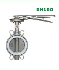 Van bướm tay gạt Inox SamWoo DN100