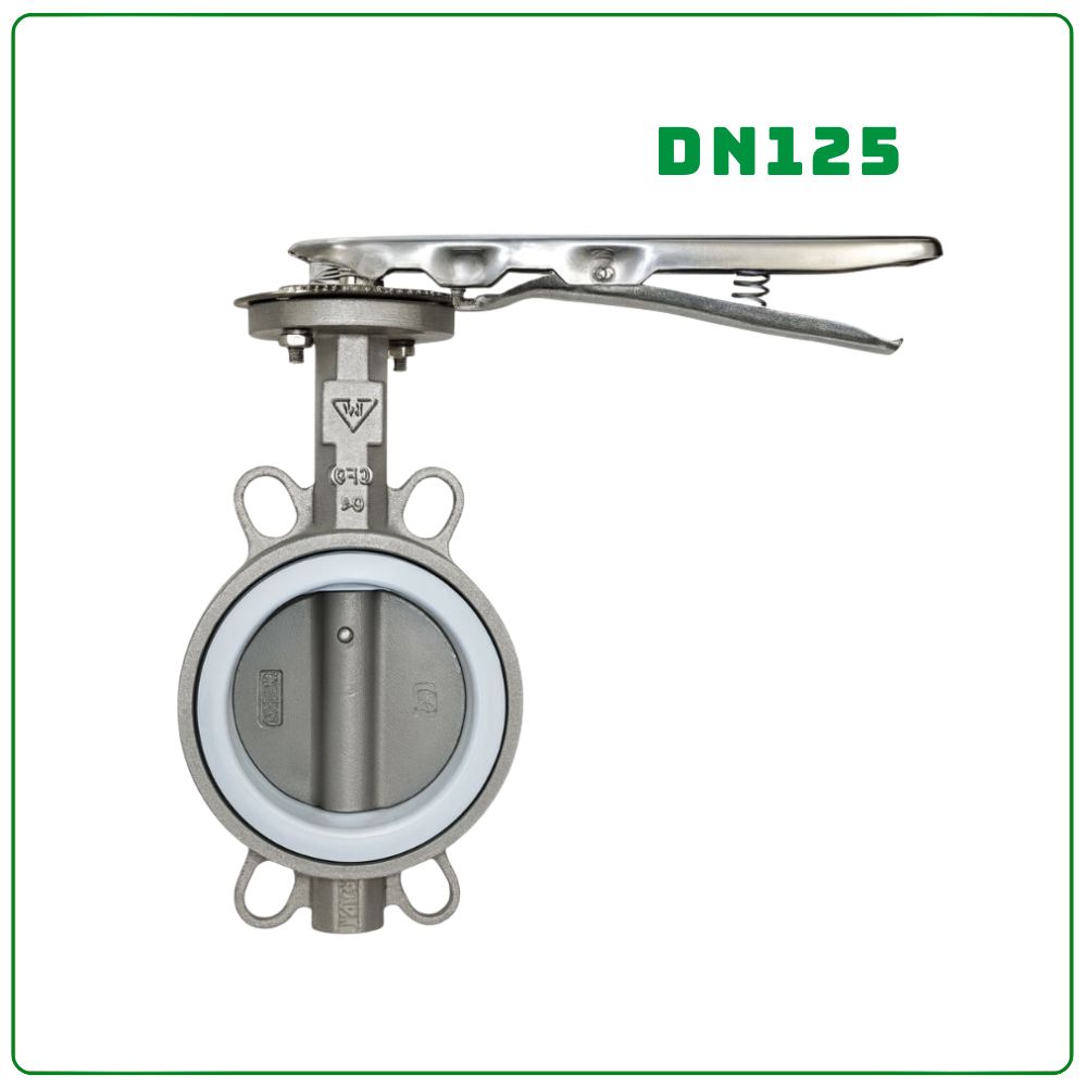 Van bướm tay gạt Inox SamWoo DN125