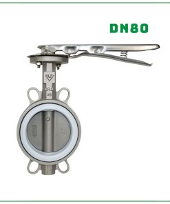 Van bướm tay gạt Inox SamWoo DN80